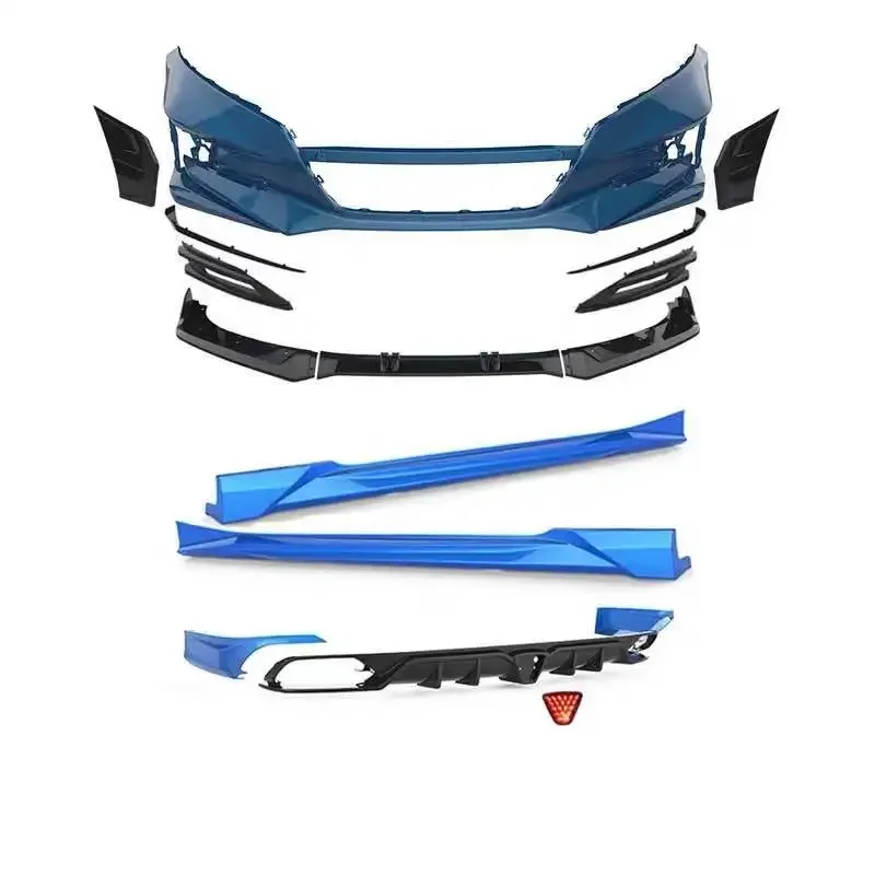 Hot Selling New style For Honda Accord Upgrade ACR Style Body kits Front Bumper Front Lip Rear Lip Side skirts Car bumpers
Hot Selling New style For Honda Accord Upgrade ACR Style Body kits Front Bumper Front Lip Rear Lip Side skirts Car bumpers