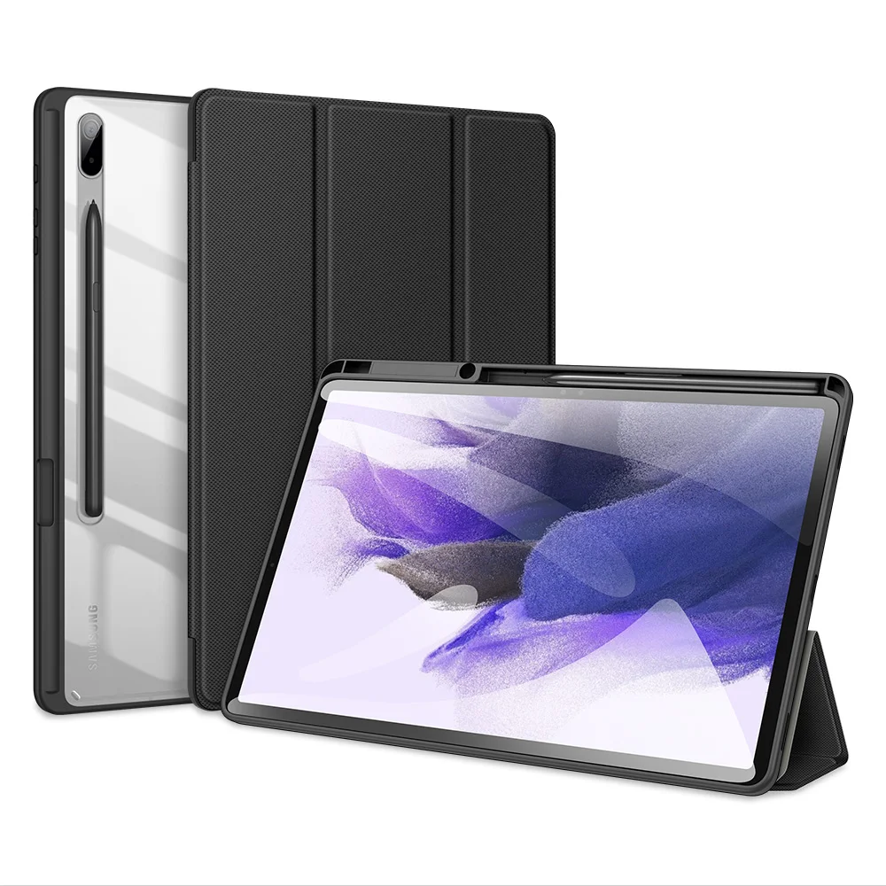 For Samsung Galaxy Tab S8 Ultra 14.6 S7/S8 11 S7/S8 Plus S7 FE 12.4 Tablet Case Transparent Back Tablet Cover With Pencil Holder
For Samsung Galaxy Tab S8 Ultra 14.6 S7/S8 11 S7/S8 Plus S7 FE 12.4 Tablet Case Transparent Back Tablet Cover With Pencil Holder