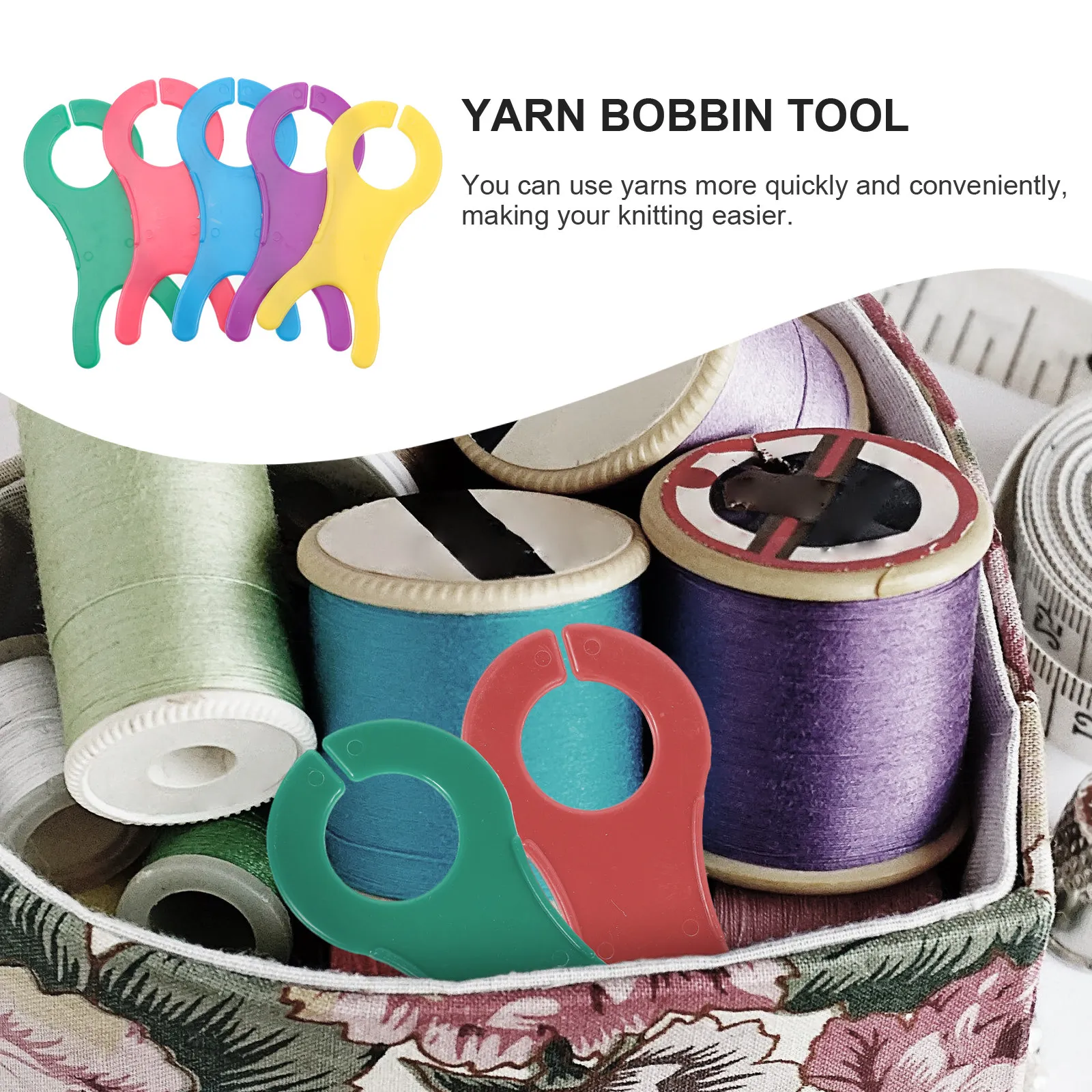 30Pcs Yarn Bobbin Organizer Large Knitting Thread Spool Winder Tool for Sewing Crochet DIY Weaving Yarn Bobbin
30Pcs Yarn Bobbin Organizer Large Knitting Thread Spool Winder Tool for Sewing Crochet DIY Weaving Yarn Bobbin