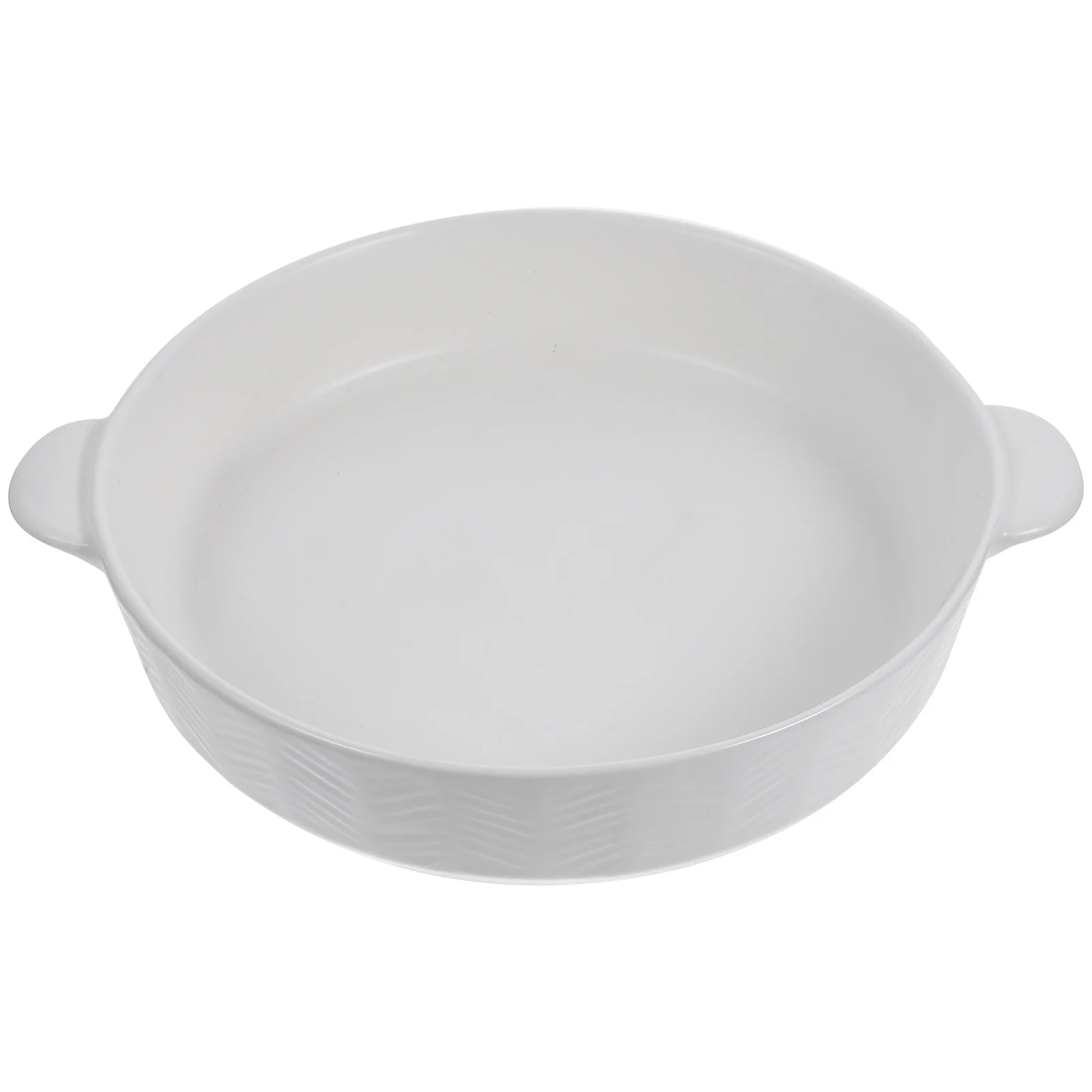 Ceramic Pie Dish Baking Tray High Temperature Resistant Nonstick Surface for Pizza Bread Pies Salads Pie Plates
Ceramic Pie Dish Baking Tray High Temperature Resistant Nonstick Surface for Pizza Bread Pies Salads Pie Plates