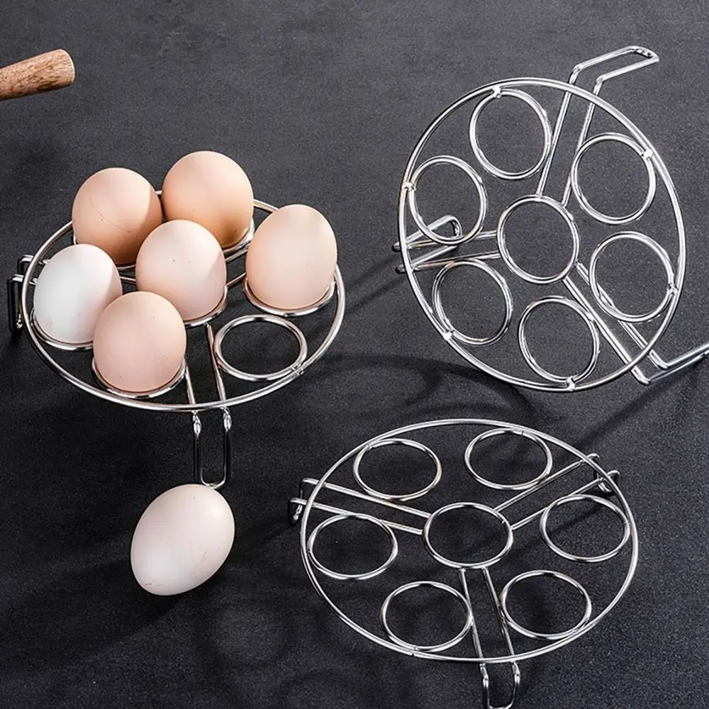 Stainless Steel Egg Steaming Rack Multifunctional Tripod Steaming Tray Holder Household High Leg Insulated Shelf
Stainless Steel Egg Steaming Rack Multifunctional Tripod Steaming Tray Holder Household High Leg Insulated Shelf