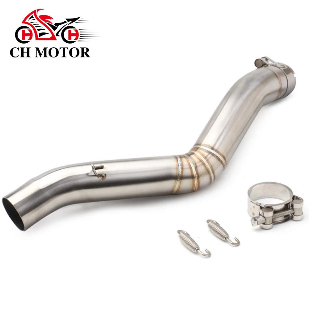 Motorcycle Exhaust Middle Link Pipe Muffler Sistemas De Escape Motorcycle Exhaust For Benelli 502C 502X TRK502 TRK 502
Motorcycle Exhaust Middle Link Pipe Muffler Sistemas De Escape Motorcycle Exhaust For Benelli 502C 502X TRK502 TRK 502