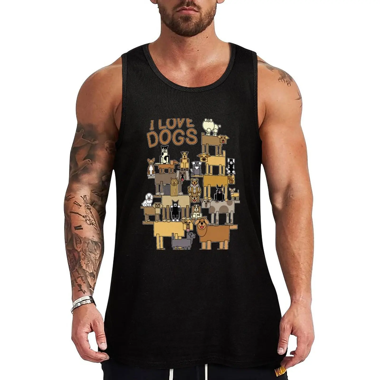I Love Dogs Tank Top Daily Loose Tank Top Casual Sleeveless Summer Wear
I Love Dogs Tank Top Daily Loose Tank Top Casual Sleeveless Summer Wear