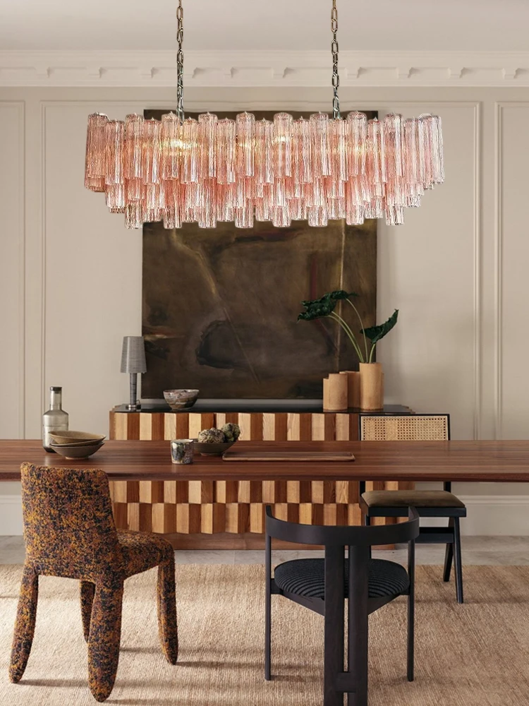2026 Early Spring Glass Art Tiered LED Chandelier Lighting Lustre Suspension Luminaire Lampen Hanging Light For Dinning Room
2026 Early Spring Glass Art Tiered LED Chandelier Lighting Lustre Suspension Luminaire Lampen Hanging Light For Dinning Room