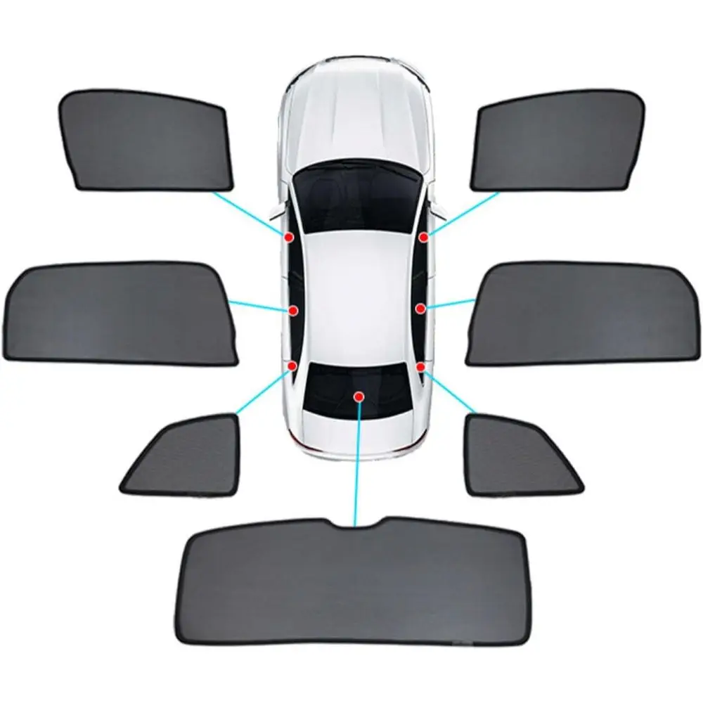 Universal Magnetic Sunshade Set for 2009-2014 Sorento, UV Protection, Insect Screen, Rear Side Window Visor - Black
Universal Magnetic Sunshade Set for 2009-2014 Sorento, UV Protection, Insect Screen, Rear Side Window Visor - Black