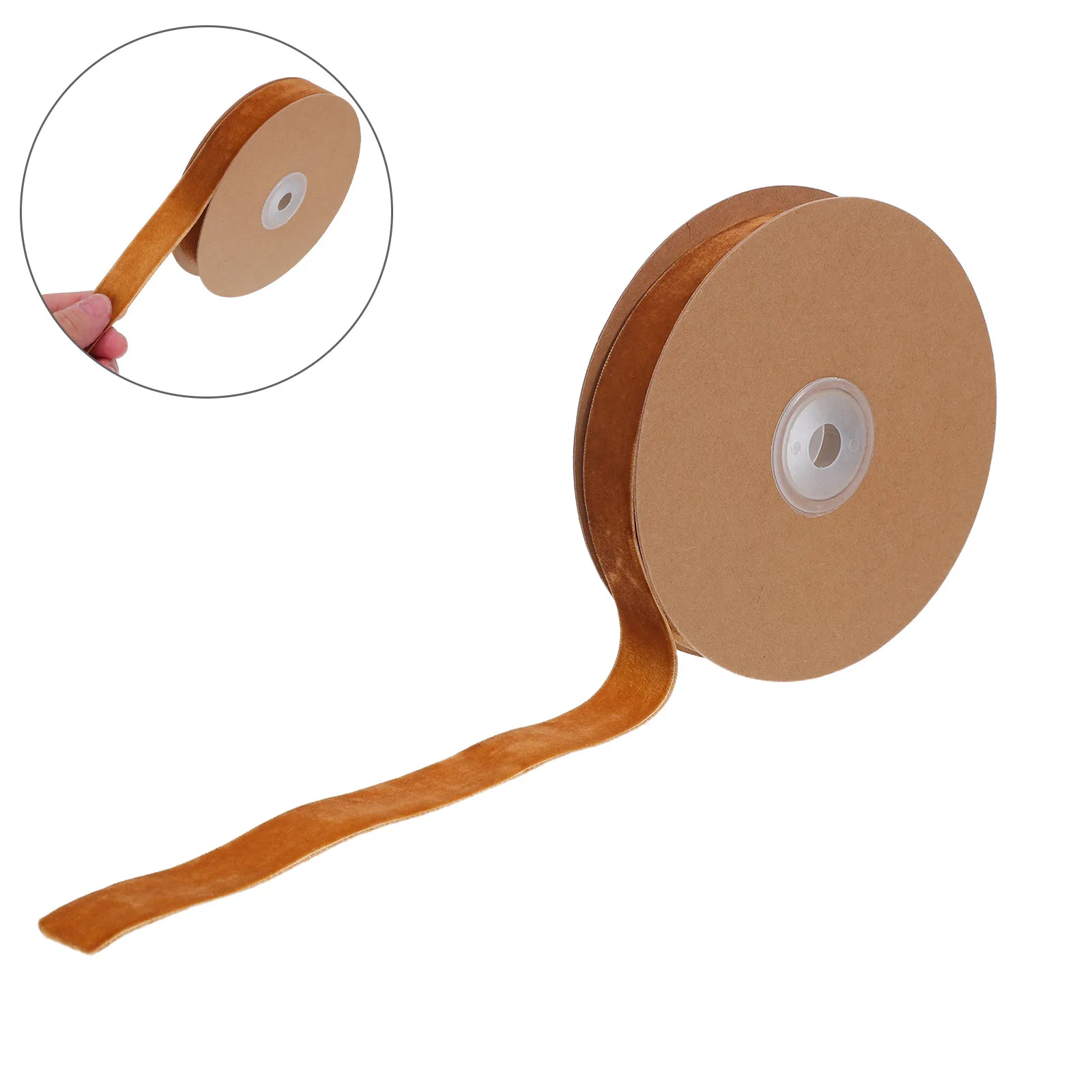 1 Roll Solid Color Flocking Ribbon 10.94 Yards Dark Red Soft Single Sided for Craft DIY Accessories Gift Packaging Bow Making
1 Roll Solid Color Flocking Ribbon 10.94 Yards Dark Red Soft Single Sided for Craft DIY Accessories Gift Packaging Bow Making