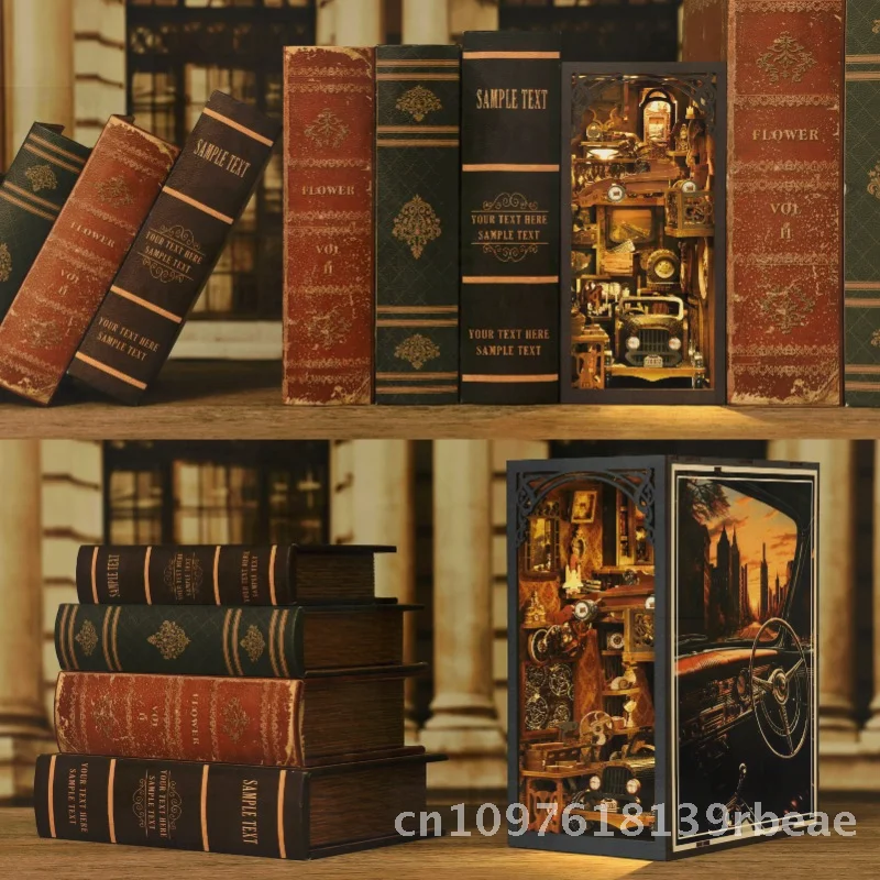 DIY Cabin Book Stand Mini Car Model Kit Handmade Assembled Building Blocks Toy Gift for Ages 14+ Wooden Model House
DIY Cabin Book Stand Mini Car Model Kit Handmade Assembled Building Blocks Toy Gift for Ages 14+ Wooden Model House