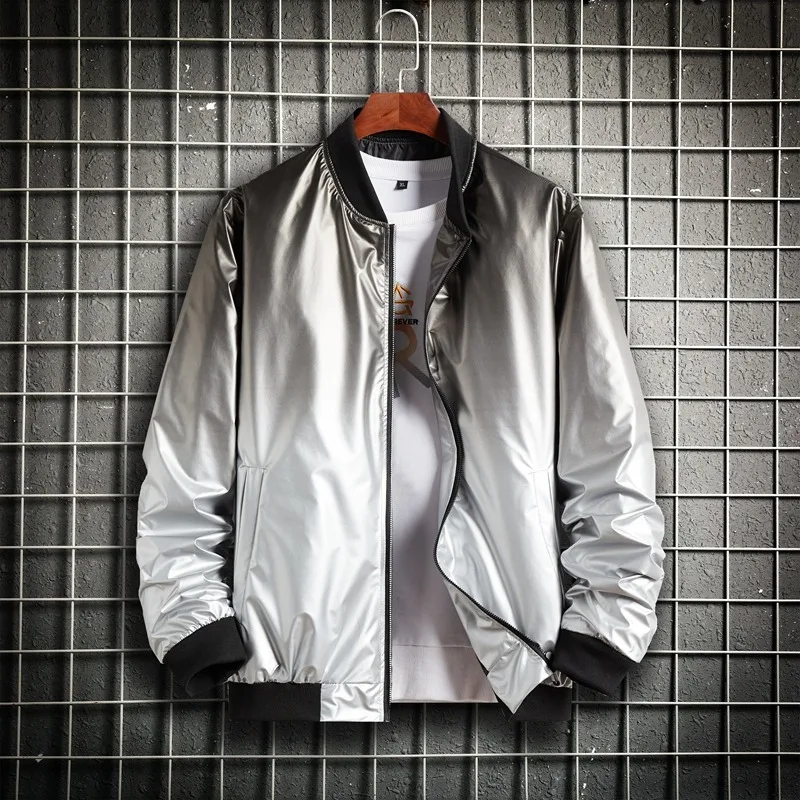 Lightweight Men Coat Men's Stand Collar Baseball Jacket with Zipper Placket Pockets Casual Coat Elastic Men's Jackets Streetwear
Lightweight Men Coat Men's Stand Collar Baseball Jacket with Zipper Placket Pockets Casual Coat Elastic Men's Jackets Streetwear