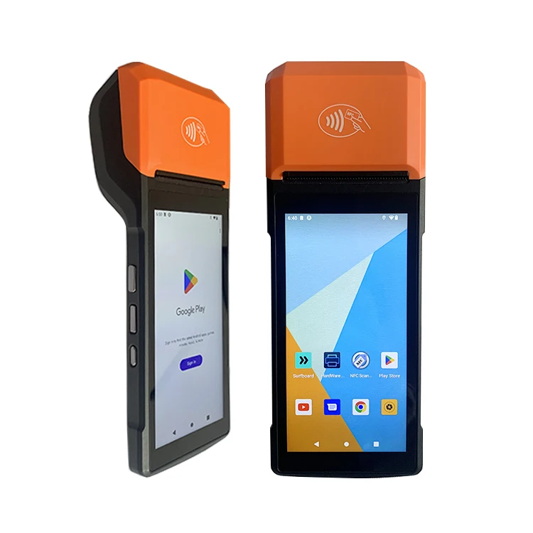 New Style Handheld Portable Android 8.1 NFC POS Machine With Thermal Printer Android POS Terminal Systems
New Style Handheld Portable Android 8.1 NFC POS Machine With Thermal Printer Android POS Terminal Systems