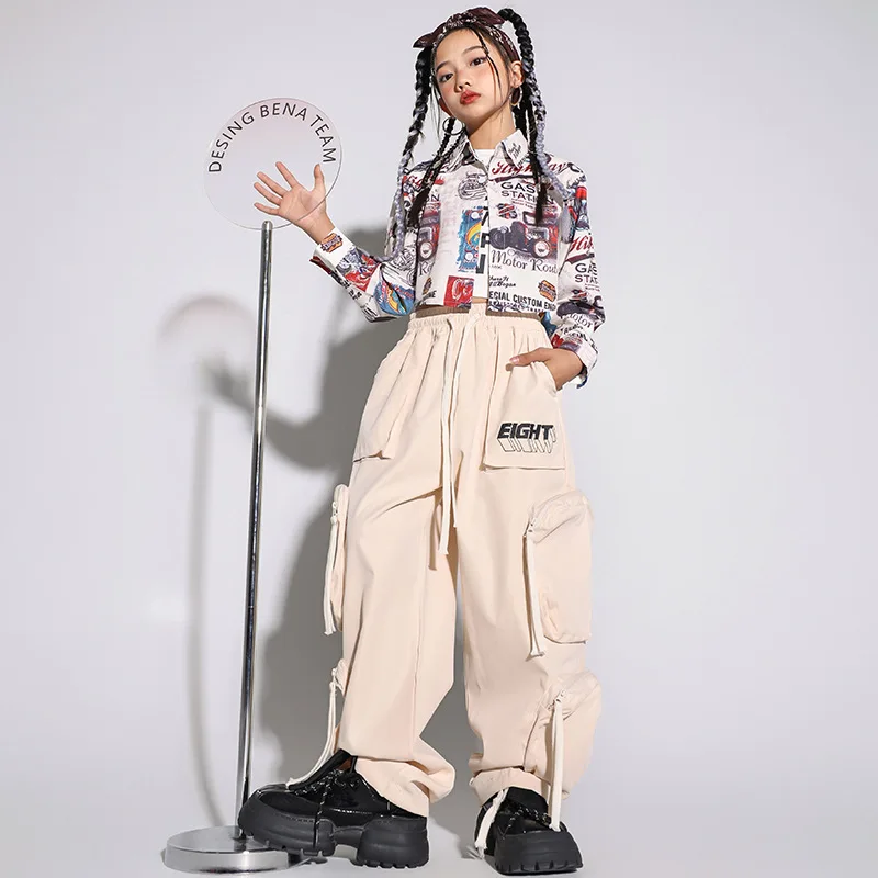 Street Dance Performance Must-Have Vintage Shirts+Cargo Pants +Vest Perfect Hip-Hop Dance Girl Jazz Dance Boy Suit Halloween Day
Street Dance Performance Must-Have Vintage Shirts+Cargo Pants +Vest Perfect Hip-Hop Dance Girl Jazz Dance Boy Suit Halloween Day
