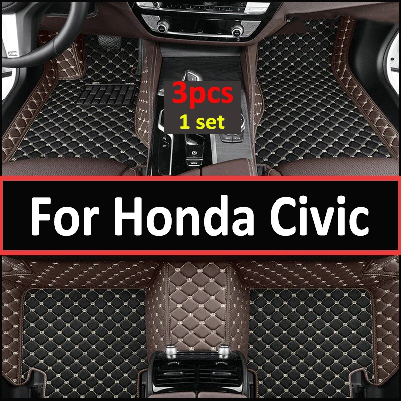 Car floor mats for Honda Civic 2016 2017 2018 2019 2020 2021 2022 Custom auto foot Pads automobile carpet cover
Car floor mats for Honda Civic 2016 2017 2018 2019 2020 2021 2022 Custom auto foot Pads automobile carpet cover