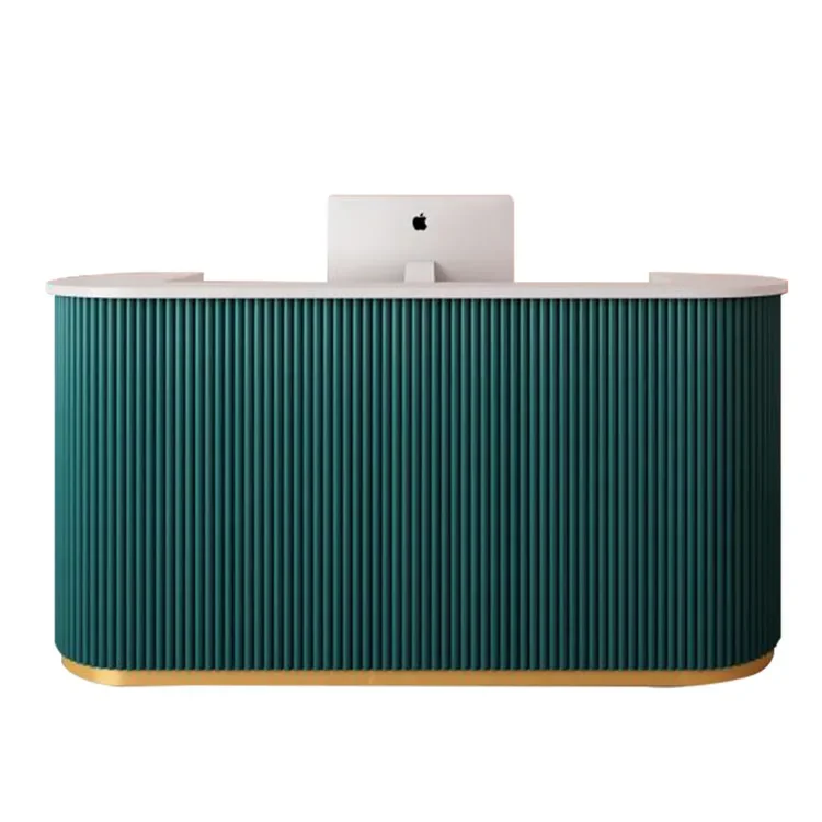 Modern Wig Shop Reception Desk Beauty Salon Counter Front Desk Reception Counter Modern Design Salon Curved Small Reception Desk
Modern Wig Shop Reception Desk Beauty Salon Counter Front Desk Reception Counter Modern Design Salon Curved Small Reception Desk