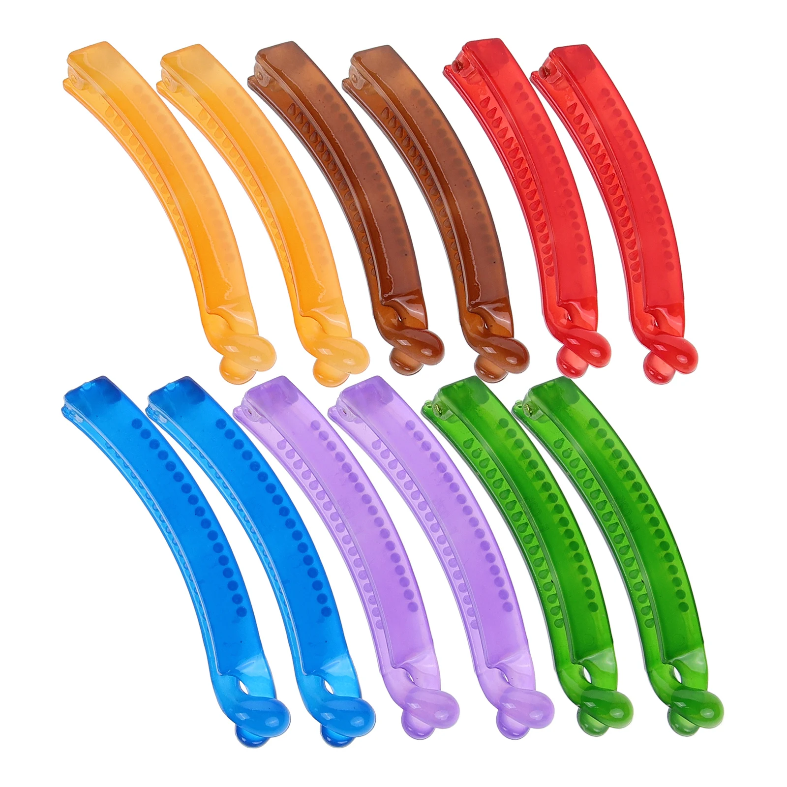 12 Pcs y Clips Color Banana Clips Durable Claw Non Slip Accessories Hair Claw Clip Claw Clamp Hair Styling Tool
12 Pcs y Clips Color Banana Clips Durable Claw Non Slip Accessories Hair Claw Clip Claw Clamp Hair Styling Tool