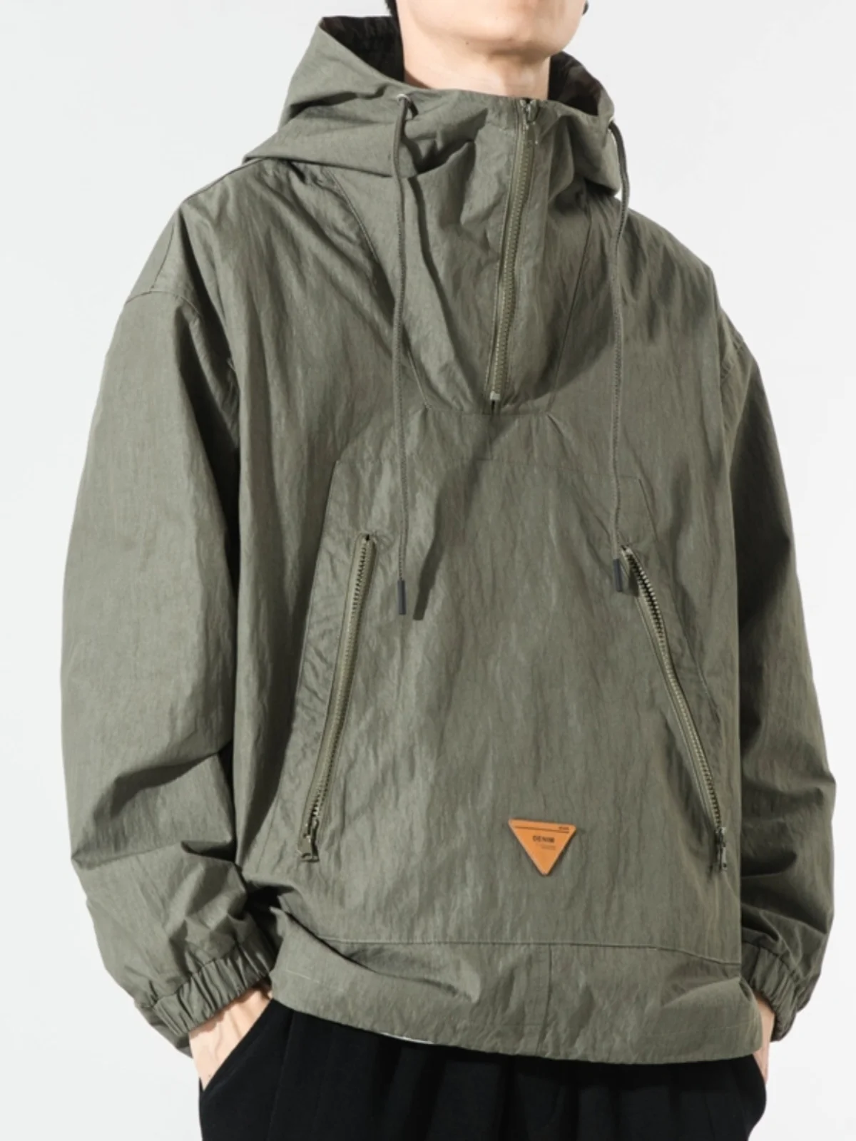 Casual Hooded Men's Jaet Spor Loose Fit Large Size Spring Autumn Winter Faionable Streetwear Workwear Windbreaker
Casual Hooded Men's Jaet Spor Loose Fit Large Size Spring Autumn Winter Faionable Streetwear Workwear Windbreaker