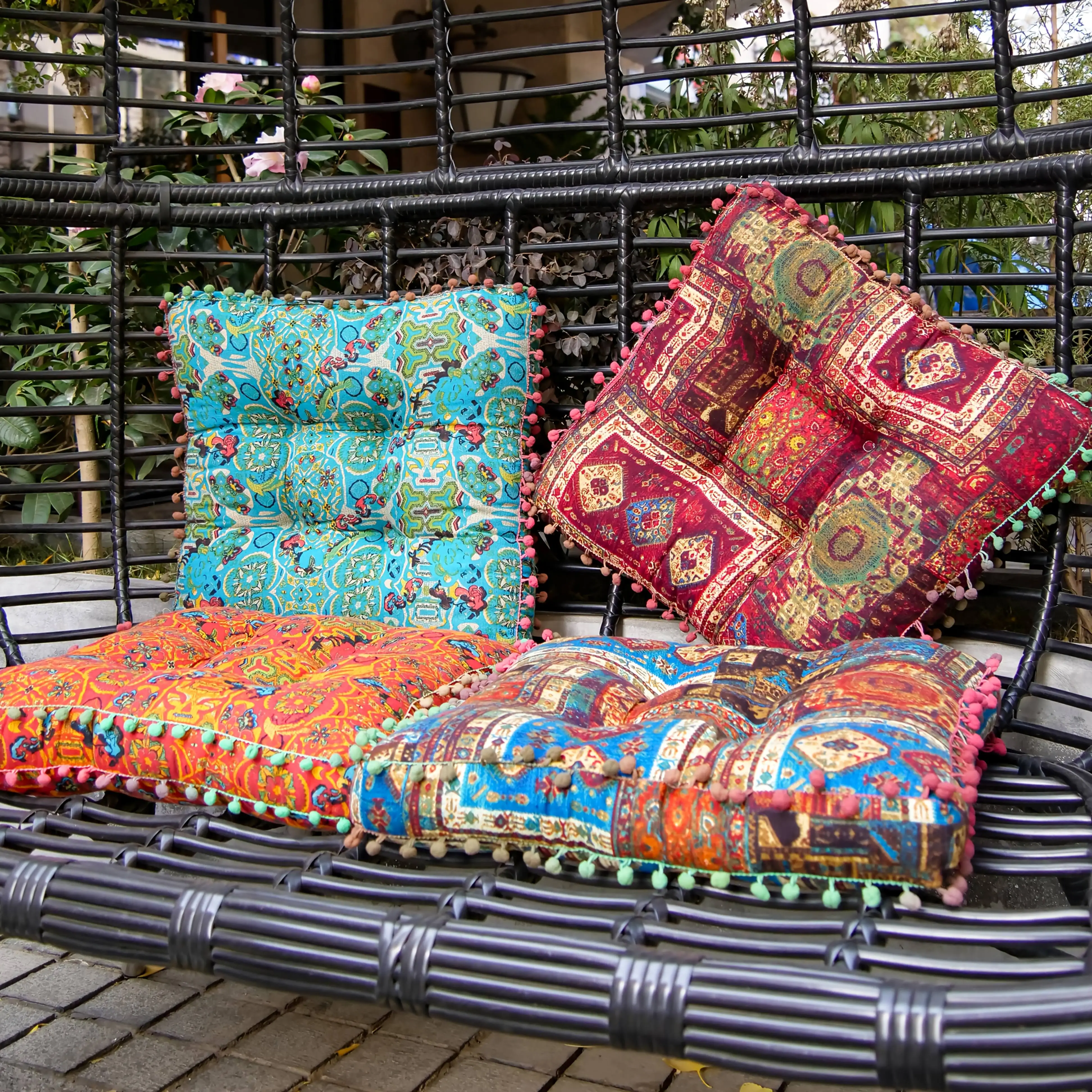 1pcs Bohemian Square Circular Cushion - Dirt-Resistant,Thick, Comfortable, Fashionable, Suitable For Chairs, Floors And Cars
1pcs Bohemian Square Circular Cushion - Dirt-Resistant,Thick, Comfortable, Fashionable, Suitable For Chairs, Floors And Cars