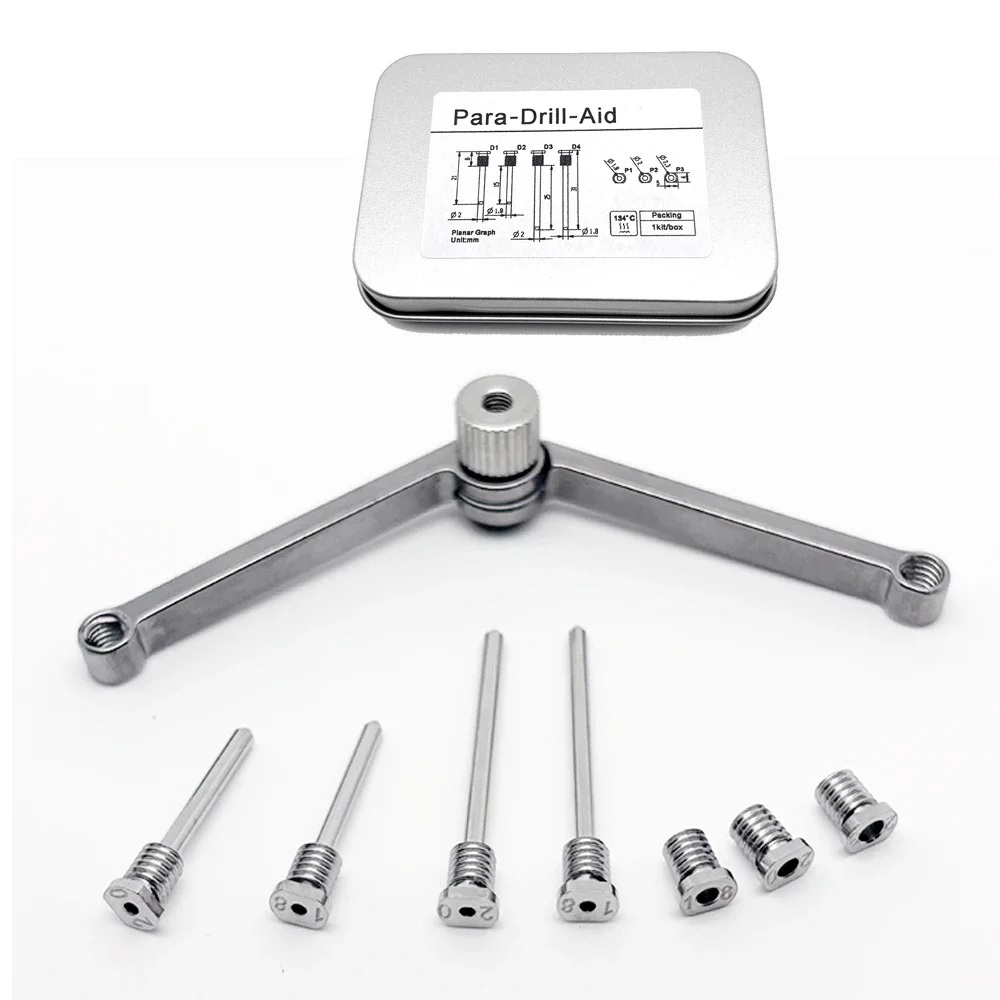 Set Dental Tools Implant Para Drill Aid Implant Guide Tool Oral Parallel Dentistry Implantation Position Locator
Set Dental Tools Implant Para Drill Aid Implant Guide Tool Oral Parallel Dentistry Implantation Position Locator