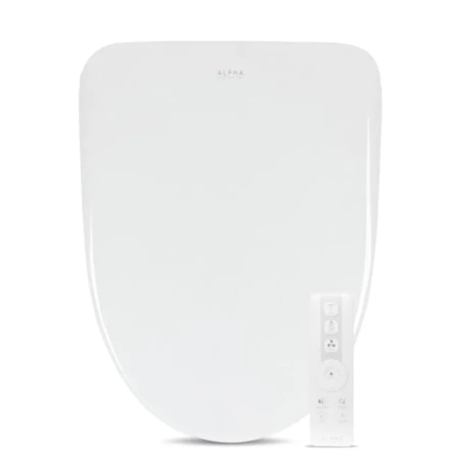 iX Pure Bidet Toilet Seat for Round Toilets in White Ultra Low Profile Design Endless Warm Water Arced Stainless Steel Nozzle B
iX Pure Bidet Toilet Seat for Round Toilets in White Ultra Low Profile Design Endless Warm Water Arced Stainless Steel Nozzle B