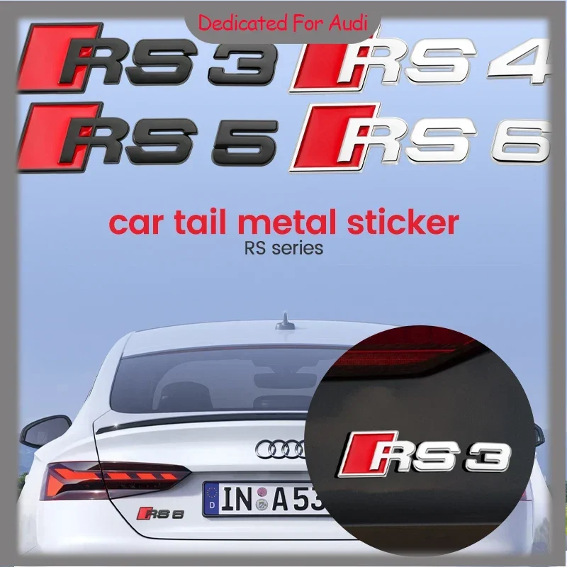 3D металлические цифры, буквы RS3 RS4 RS5 RS6 RS8, эмблема для Audi RS серии, наклейка на крыло автомобиля, багажник, задний логотип, черный/серебристый стиль
3D металлические цифры, буквы RS3 RS4 RS5 RS6 RS8, эмблема для Audi RS серии, наклейка на крыло автомобиля, багажник, задний логотип, черный/серебристый стиль