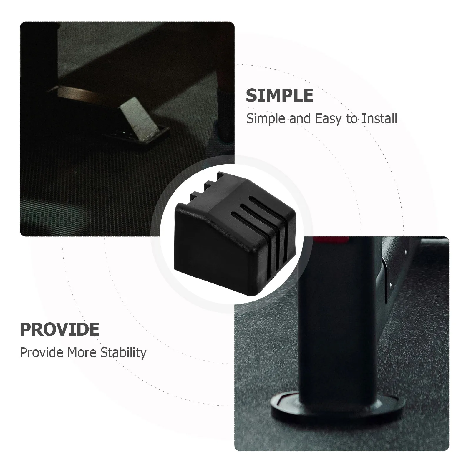 4Pcs Fitness Equipment Plastic Foot Pads Chair Caster Pads Non Slip Shockproof Floor Protectors Gym Equipment Feet Protectors
4Pcs Fitness Equipment Plastic Foot Pads Chair Caster Pads Non Slip Shockproof Floor Protectors Gym Equipment Feet Protectors