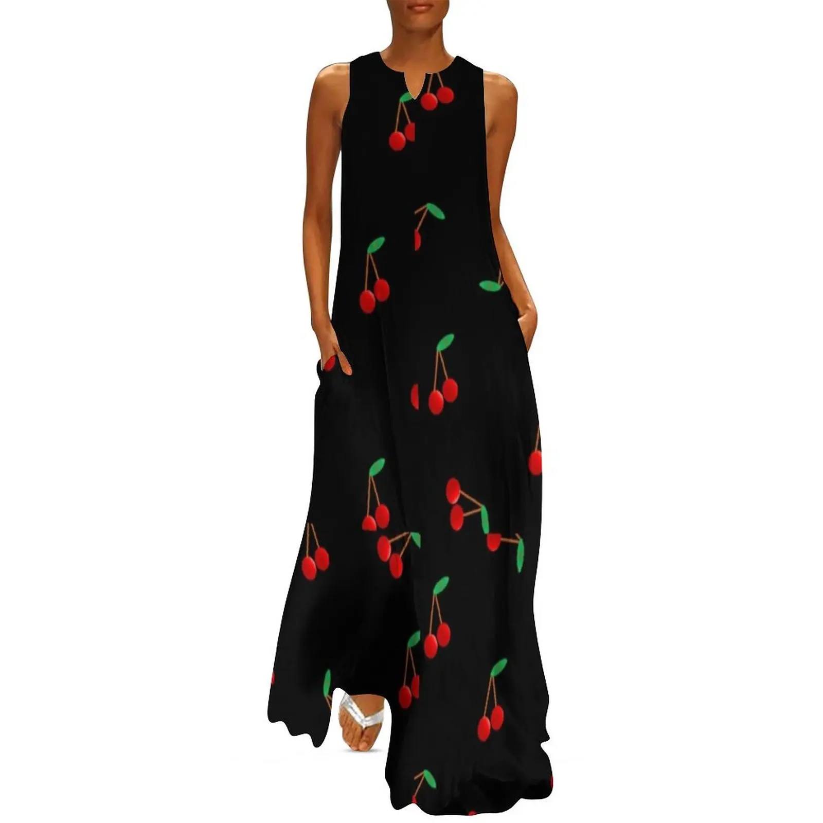 Cherry Picked Long Dress women's summer dresses 2025 dress women elegant luxury Dress
Cherry Picked Long Dress women's summer dresses 2025 dress women elegant luxury Dress
