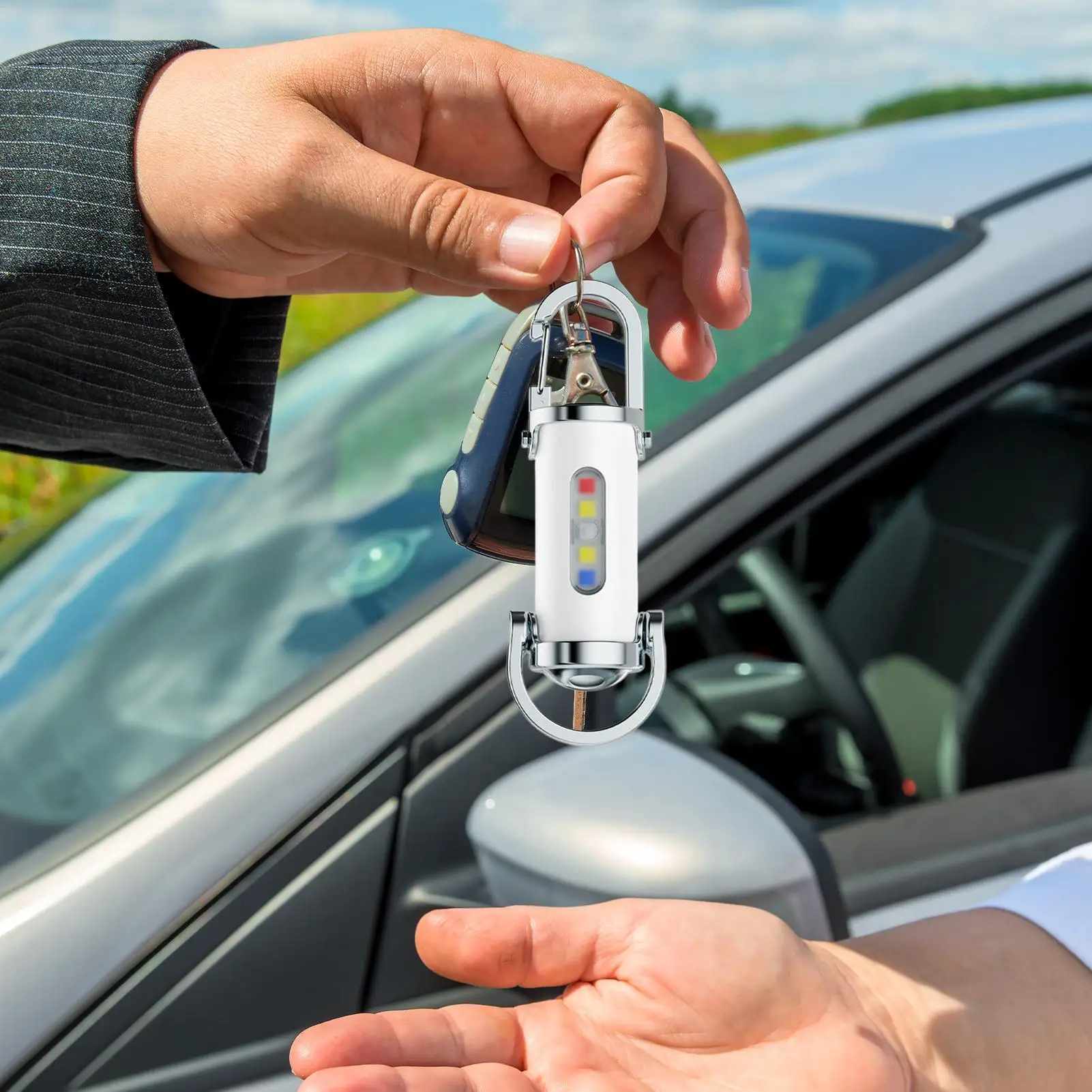 Rechargeable Keychain Flashlight Rechargeable Bright 7 Settings LED Keychain Light Small Flashlight For Outdoor Camping Hiking
Rechargeable Keychain Flashlight Rechargeable Bright 7 Settings LED Keychain Light Small Flashlight For Outdoor Camping Hiking