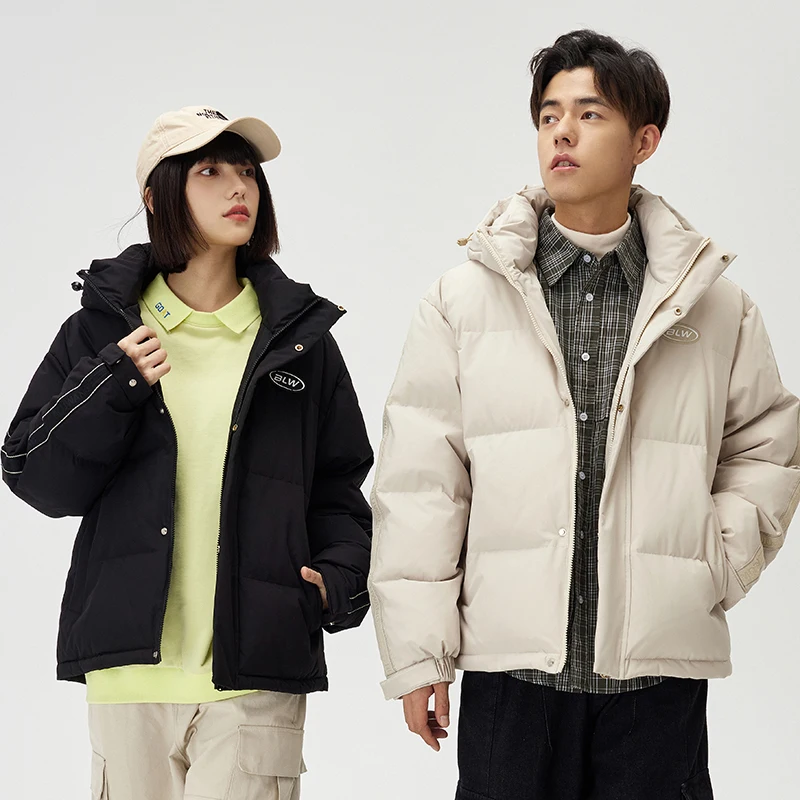 Зимняя мужская повседневная спортивная куртка-пуховик белого цвета, теплая верхняя одежда из полиэфирного волокна, молодежная модная куртка средней длины с капюшоном
Зимняя мужская повседневная спортивная куртка-пуховик белого цвета, теплая верхняя одежда из полиэфирного волокна, молодежная модная куртка средней длины с капюшоном