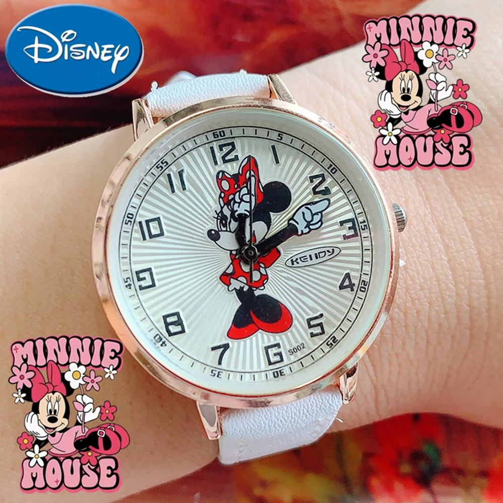 Disney Minnie Girls Cartoon Watch Fashion Female Student Watch Quartz Dial Women's Watch Holiday Gift
Disney Minnie Girls Cartoon Watch Fashion Female Student Watch Quartz Dial Women's Watch Holiday Gift