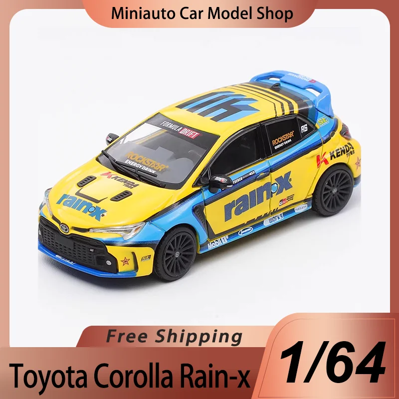 New In Stocck Gcd Shadow 1:64 Toyota Gr Corolla Rain-X 2022 Version Alloy Miniature Diecast Model Corolla Suv Car Model Toy Gift
New In Stocck Gcd Shadow 1:64 Toyota Gr Corolla Rain-X 2022 Version Alloy Miniature Diecast Model Corolla Suv Car Model Toy Gift