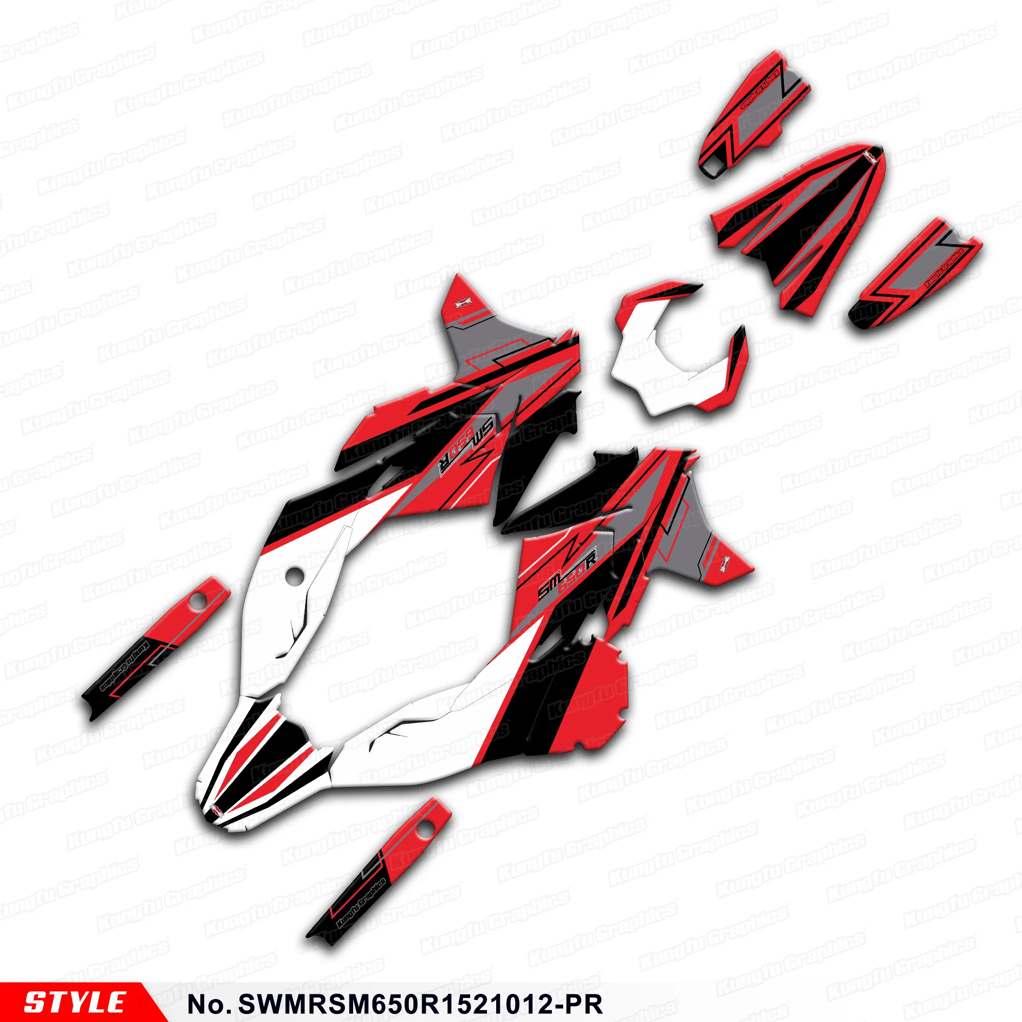 Customised Motorcycle Graphics Sticker for SWM SM650R RS650R Enduro 2015 2016 2017 2018 2019 2020 2021, SWMRSM650R1521012-PR
Customised Motorcycle Graphics Sticker for SWM SM650R RS650R Enduro 2015 2016 2017 2018 2019 2020 2021, SWMRSM650R1521012-PR