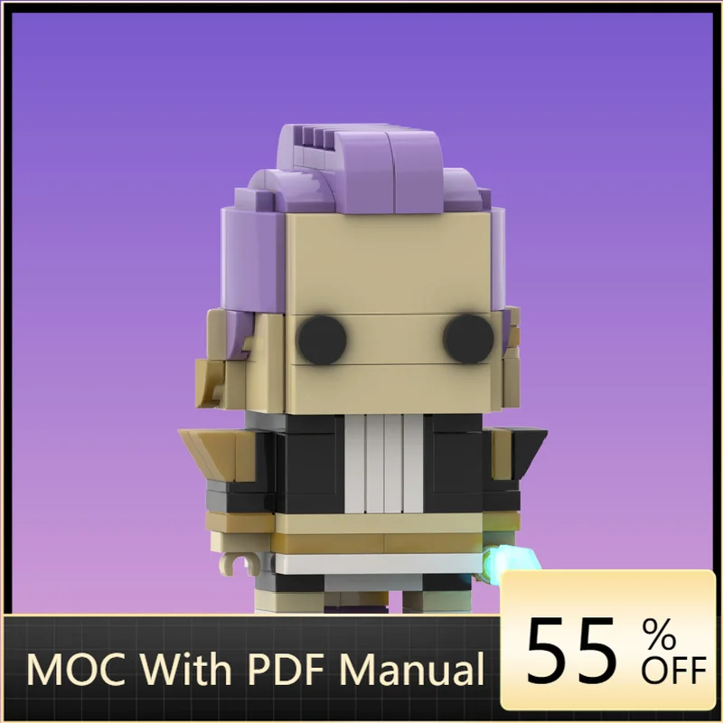 183 PCS MOC Famous Movie Character Cool Short Hair Brickheadz Model Building Blocks DIY Assembly Bricks Toys Kid Christmas Gifts
183 PCS MOC Famous Movie Character Cool Short Hair Brickheadz Model Building Blocks DIY Assembly Bricks Toys Kid Christmas Gifts