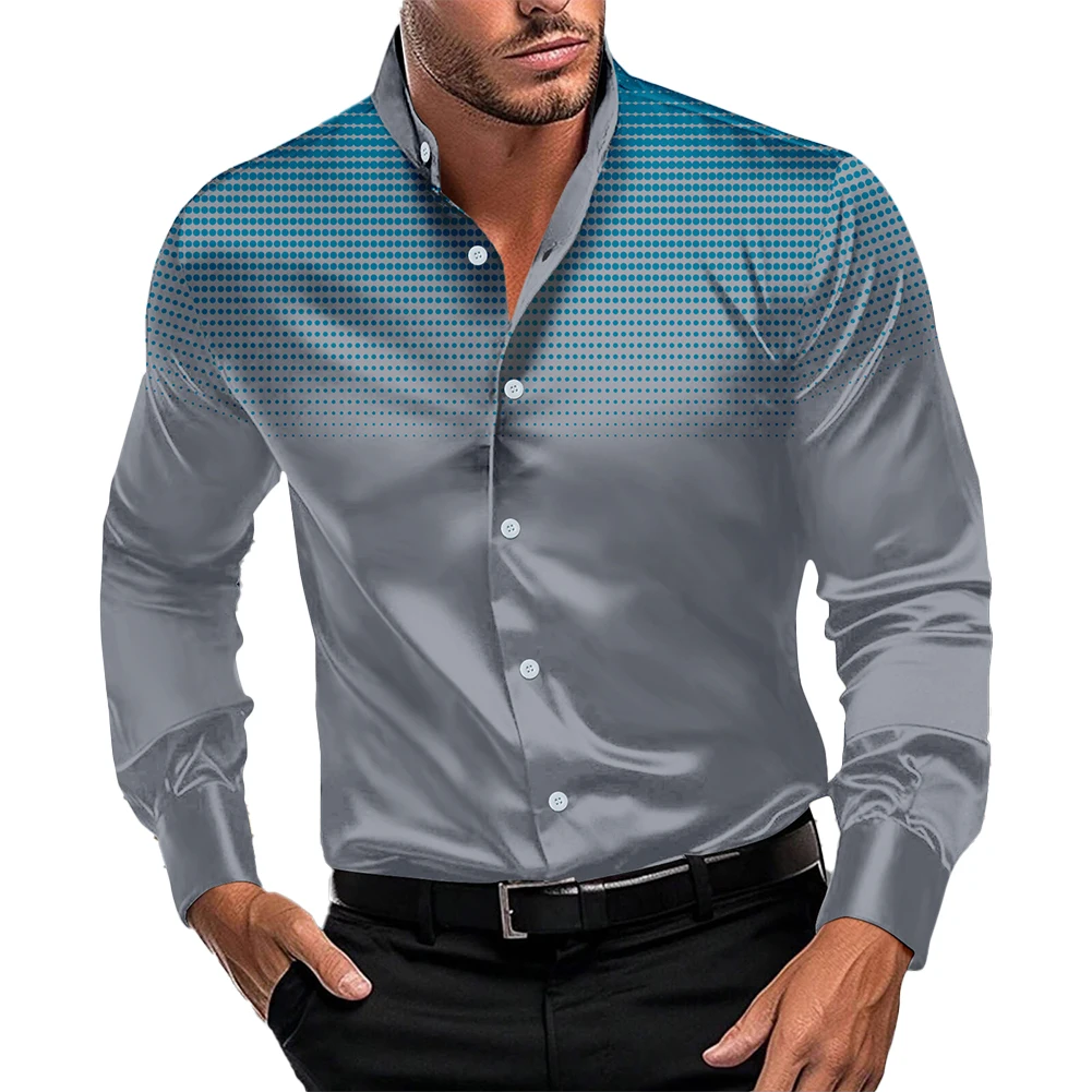 Casual Events Button Up Shirt Polka Dot Print Polyester Fabric Regular Length Brand New Condition Elegant Design
Casual Events Button Up Shirt Polka Dot Print Polyester Fabric Regular Length Brand New Condition Elegant Design