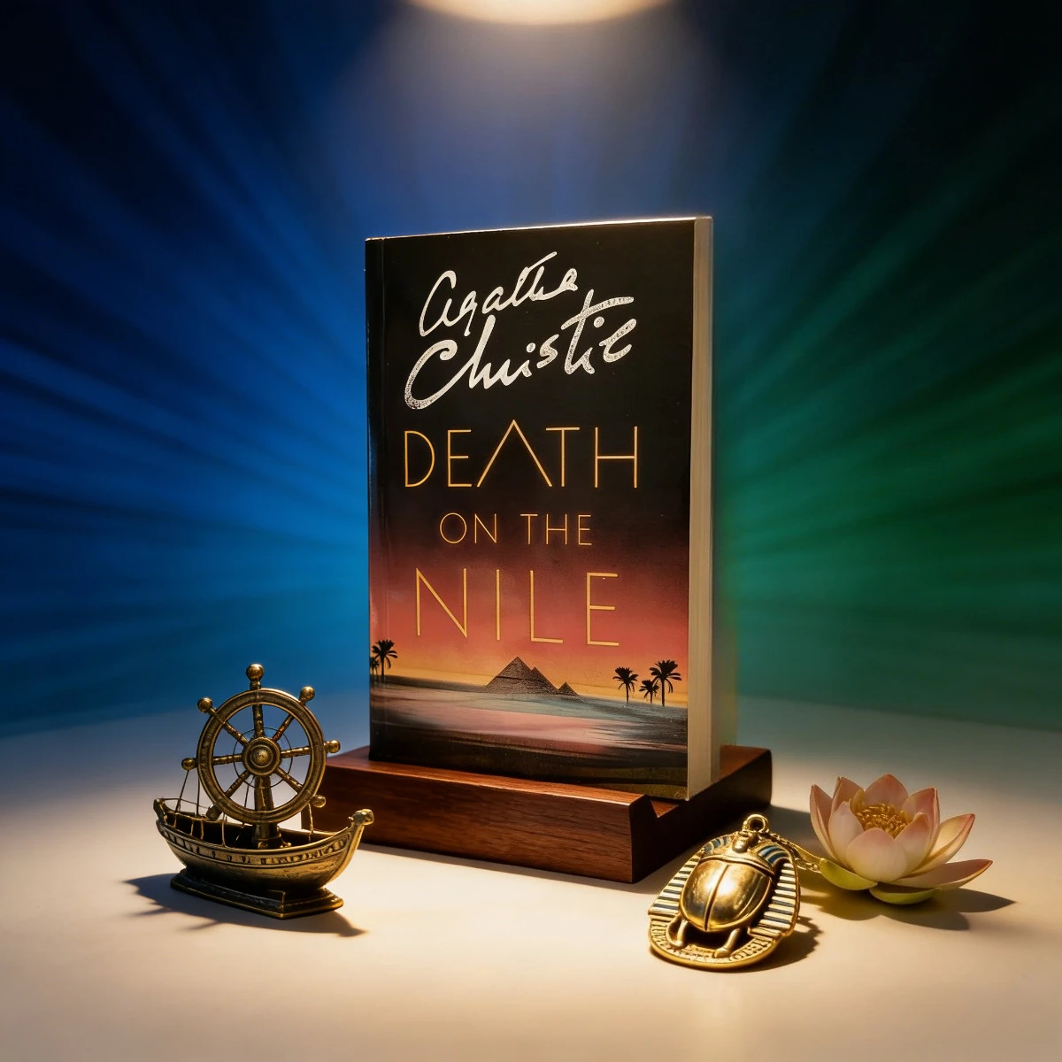 Agatha Christie Death on The Nile Hercule Poirot Classic Mystery Detective Novel Crime Suspense Fiction
Agatha Christie Death on The Nile Hercule Poirot Classic Mystery Detective Novel Crime Suspense Fiction