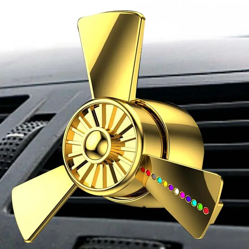 Propeller Car Air Freshener Automotive Air Outlet Fan Creative Car Perfume With Light Rotating Propeller Air Outlet Vent
Propeller Car Air Freshener Automotive Air Outlet Fan Creative Car Perfume With Light Rotating Propeller Air Outlet Vent
