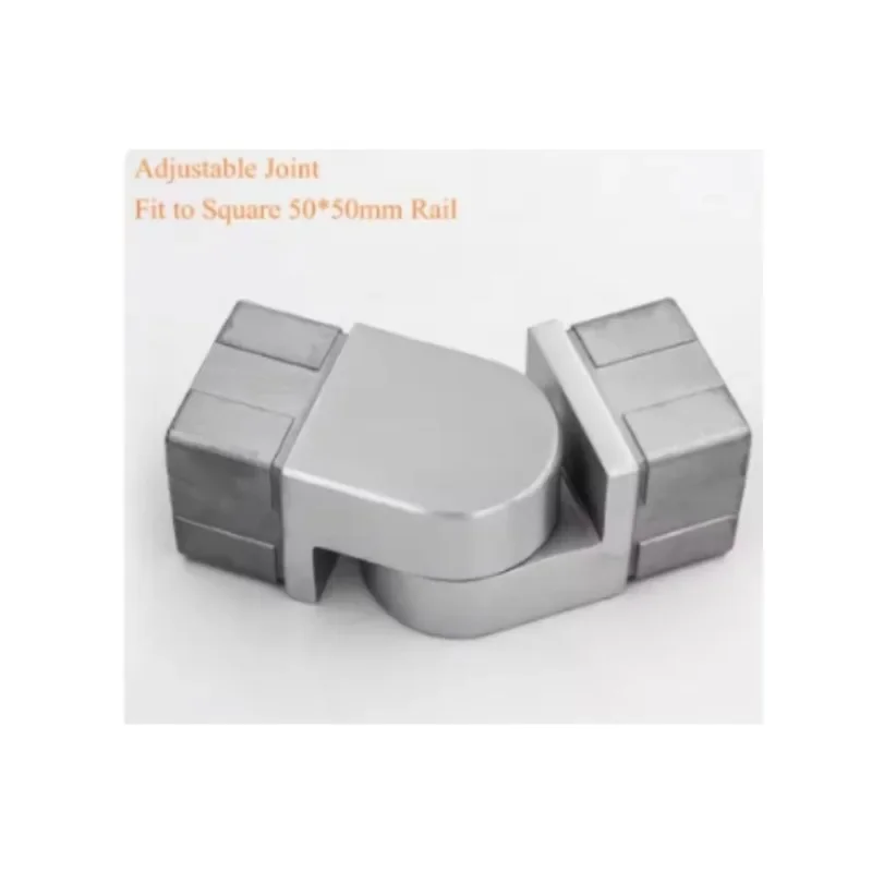 2Pcs Cast 304 Stainless Steel Flush Handrail Fittings Inserted 2" Square Round Tube Rail Joint
2Pcs Cast 304 Stainless Steel Flush Handrail Fittings Inserted 2" Square Round Tube Rail Joint