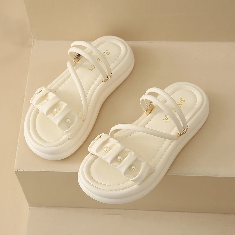 Women's Summer Platform Sandals with 4CM Heel Breathable Lightweight Non-Slip Comfort Walking Shoes for Casual Outfits
Women's Summer Platform Sandals with 4CM Heel Breathable Lightweight Non-Slip Comfort Walking Shoes for Casual Outfits