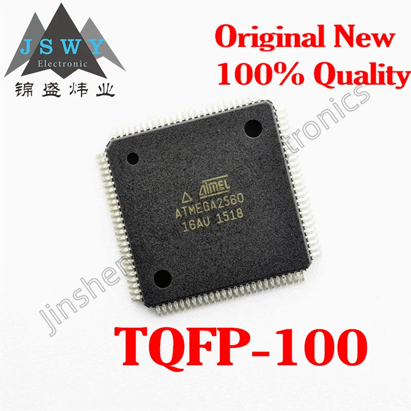 (1/5 Piece) ATMEGA2560-16AU QFP100 ATMEGA2560/8-bit AVR Microcontroller/4KB EEPROM 8KBSRAM/New Original Stock Electronics
(1/5 Piece) ATMEGA2560-16AU QFP100 ATMEGA2560/8-bit AVR Microcontroller/4KB EEPROM 8KBSRAM/New Original Stock Electronics