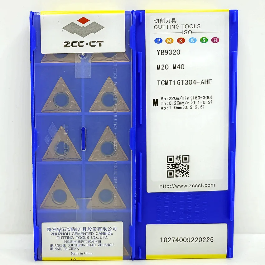 TCMT16T304-AHF YB9320/TCMT16T308-AHF YB9320/TCMT16T304-AHF YB6315/TCMT16T308-AHF YB6315 ZCC.CT CNC carbide inserts turning tools
TCMT16T304-AHF YB9320/TCMT16T308-AHF YB9320/TCMT16T304-AHF YB6315/TCMT16T308-AHF YB6315 ZCC.CT CNC carbide inserts turning tools
