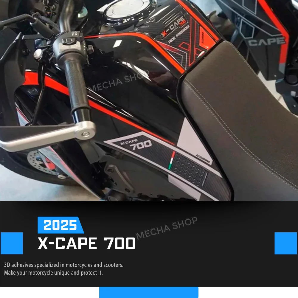 Motorcycle 3D Stickers for X Cape 700 Tank Pad Protection Compatible X CAPE 700 XCape 700X Cape 700 2025
Motorcycle 3D Stickers for X Cape 700 Tank Pad Protection Compatible X CAPE 700 XCape 700X Cape 700 2025