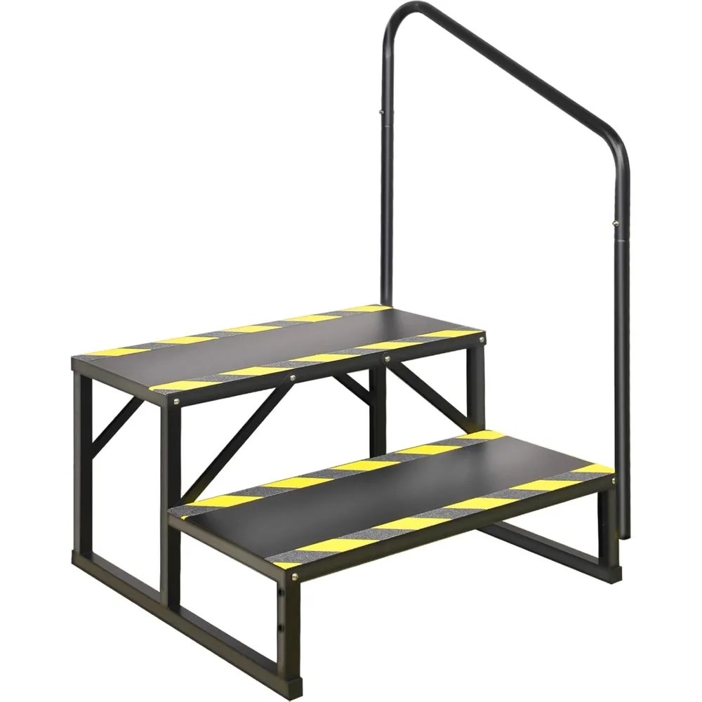 RV Steps with Handrail, Hot Tub 2 Steps with Handrail, Portable Stairs Steps for 5th Wheel RV, Mobile Home Stairs Outdoor RV Ste
RV Steps with Handrail, Hot Tub 2 Steps with Handrail, Portable Stairs Steps for 5th Wheel RV, Mobile Home Stairs Outdoor RV Ste