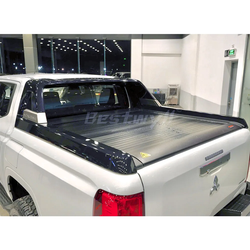 BESTWYLL Aluminum Electric 4x4 Tonneau Cover Pickup Truck Bed Covers for Mitsubishi New Triton 2024 with Roll bar E-F123A
BESTWYLL Aluminum Electric 4x4 Tonneau Cover Pickup Truck Bed Covers for Mitsubishi New Triton 2024 with Roll bar E-F123A