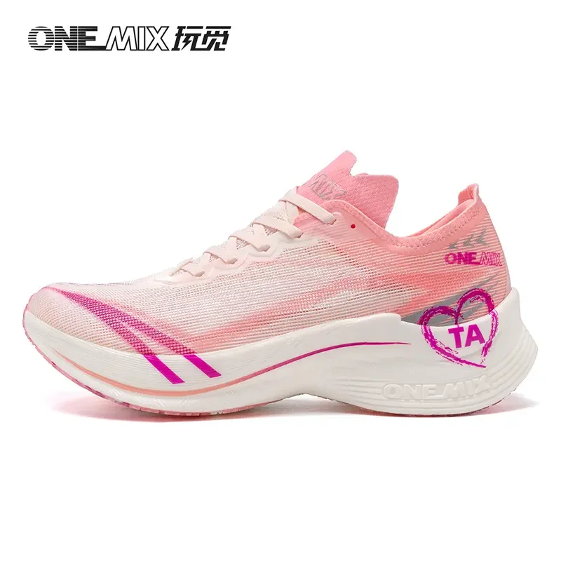 ONEMIX 24635 Marathon Running Shoe Ultralight TPU Carbon Plate Anti-Vibration Adhesive Twisting System for Shock Absorption Stab
ONEMIX 24635 Marathon Running Shoe Ultralight TPU Carbon Plate Anti-Vibration Adhesive Twisting System for Shock Absorption Stab