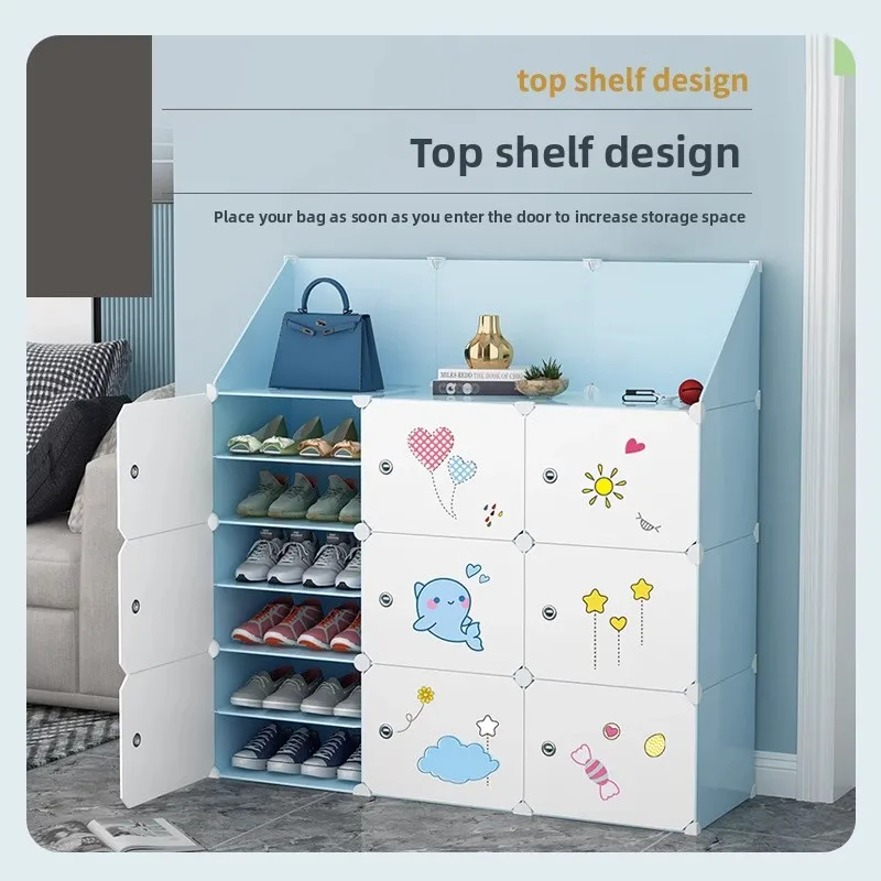 Simple shoe rack, multi-layer shoe cabinet, firm 2025 new storage artifact
Simple shoe rack, multi-layer shoe cabinet, firm 2025 new storage artifact