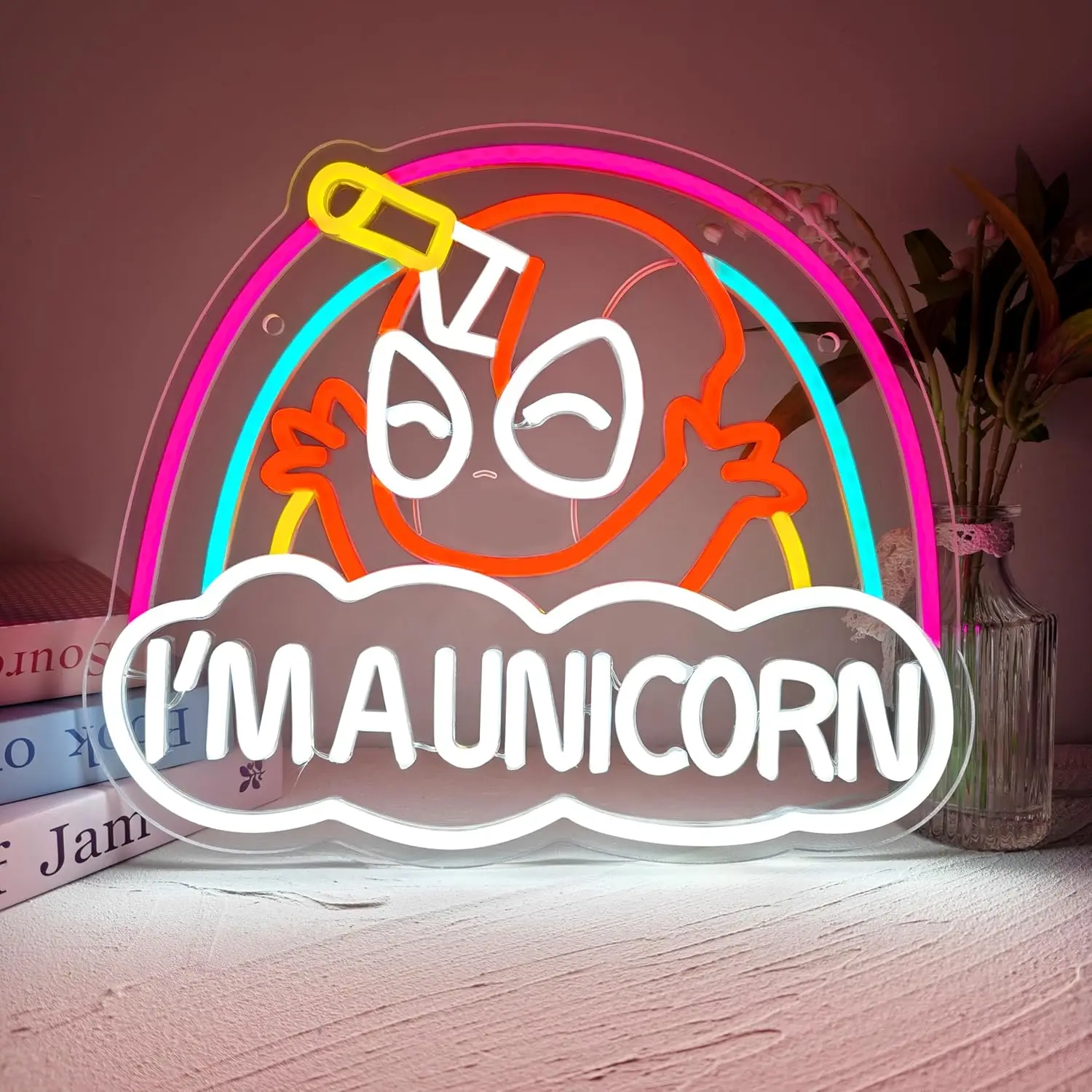 Cartoon Character Neon Sign USB Dimmable LED Neon Light Bar Home Gaming Room Bedroom Decorations personnalisé Gift Night Light
Cartoon Character Neon Sign USB Dimmable LED Neon Light Bar Home Gaming Room Bedroom Decorations personnalisé Gift Night Light