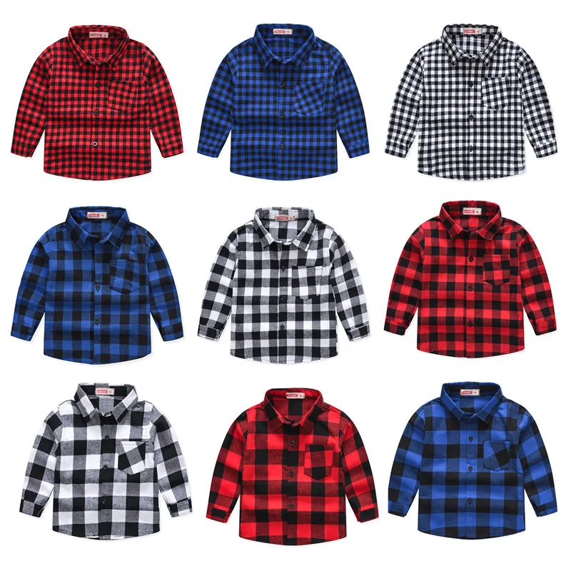 2026 New Toddler Boys Shirts Spring Autumn Kids British Style Long-sleeved Shirts Cotton Plaid Print Shirts Children's Clothing
2026 New Toddler Boys Shirts Spring Autumn Kids British Style Long-sleeved Shirts Cotton Plaid Print Shirts Children's Clothing