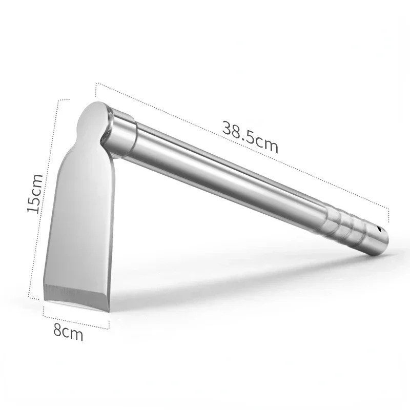 Multipurpose Hand Tool for Digging, Weeding, Seeding, Turning Soil and Mining - 15 inch Stainless Steel Garden Hoe Pick
Multipurpose Hand Tool for Digging, Weeding, Seeding, Turning Soil and Mining - 15 inch Stainless Steel Garden Hoe Pick