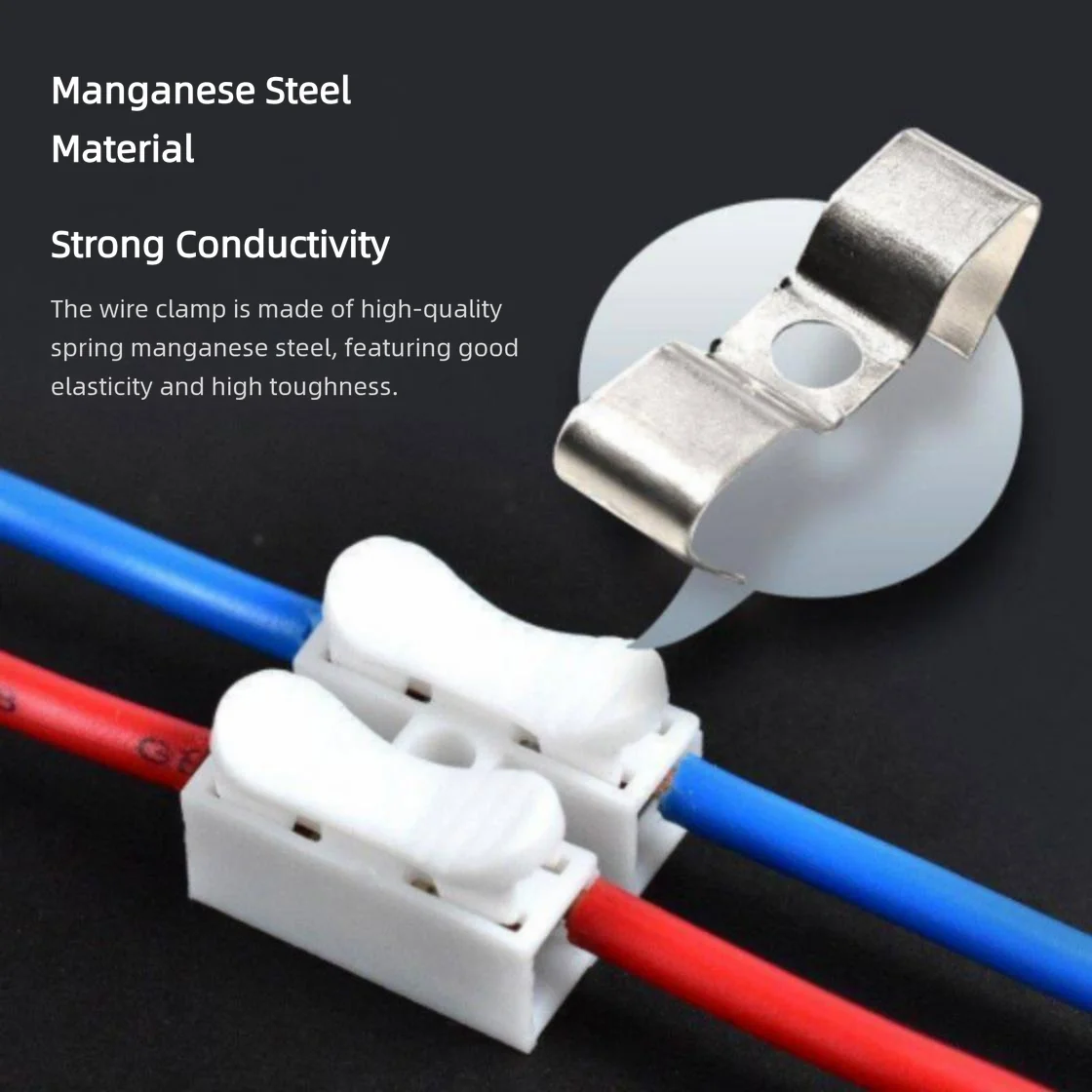 Quick Connector Terminal Block for Electricians Press-Fit Wire Connection to Junction Box Plug And Unplug Connector
Quick Connector Terminal Block for Electricians Press-Fit Wire Connection to Junction Box Plug And Unplug Connector
