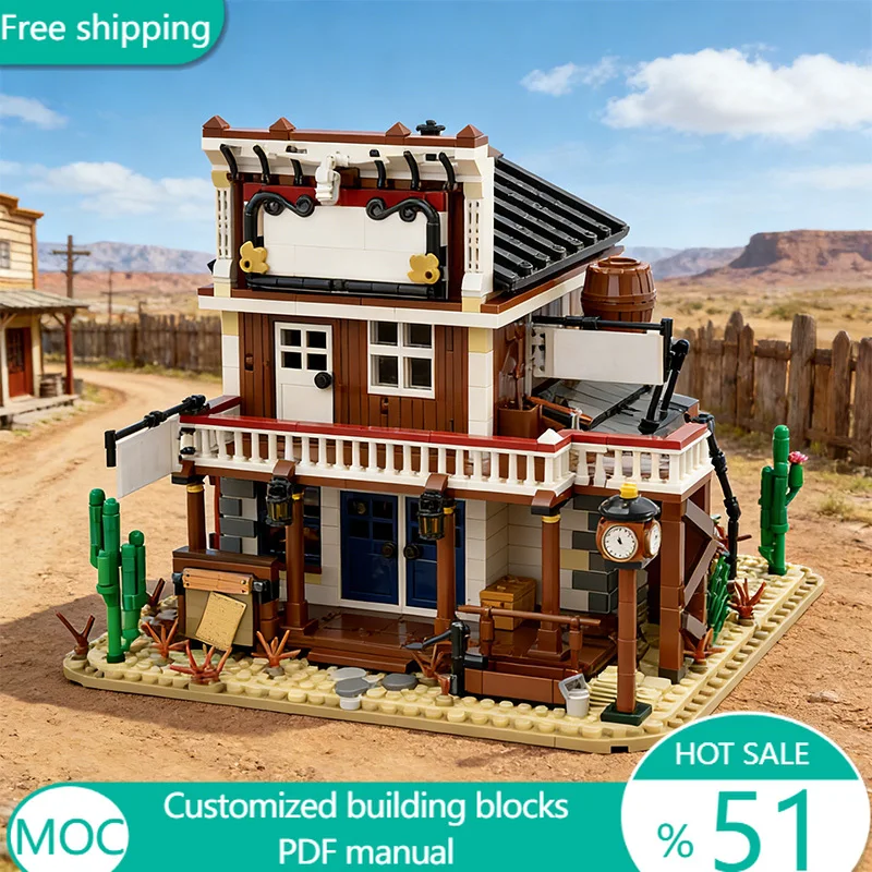 2355 PCS Modular Building Lone Brick Detective Agency MOC Customize Modular Building Block Technology DIY Boys Toy Birthday Gift
2355 PCS Modular Building Lone Brick Detective Agency MOC Customize Modular Building Block Technology DIY Boys Toy Birthday Gift