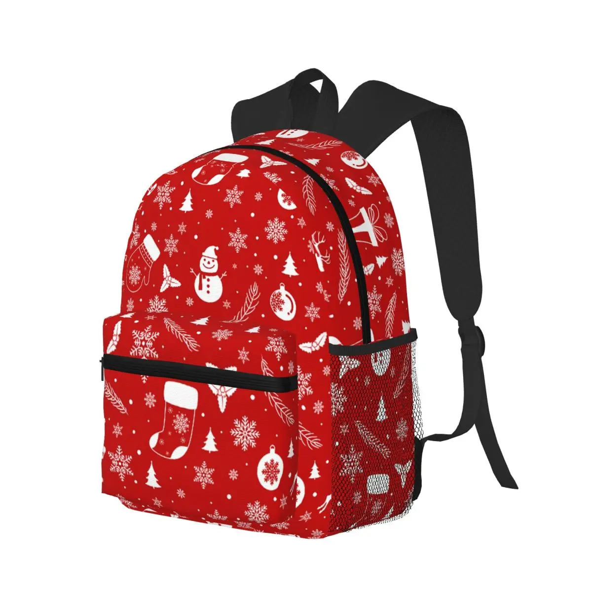 Red Festive Christmas Santa Student Backpack School Bag Hiking Travel Daypack for Boys Girls Bookbag Shoulder Bags
Red Festive Christmas Santa Student Backpack School Bag Hiking Travel Daypack for Boys Girls Bookbag Shoulder Bags
