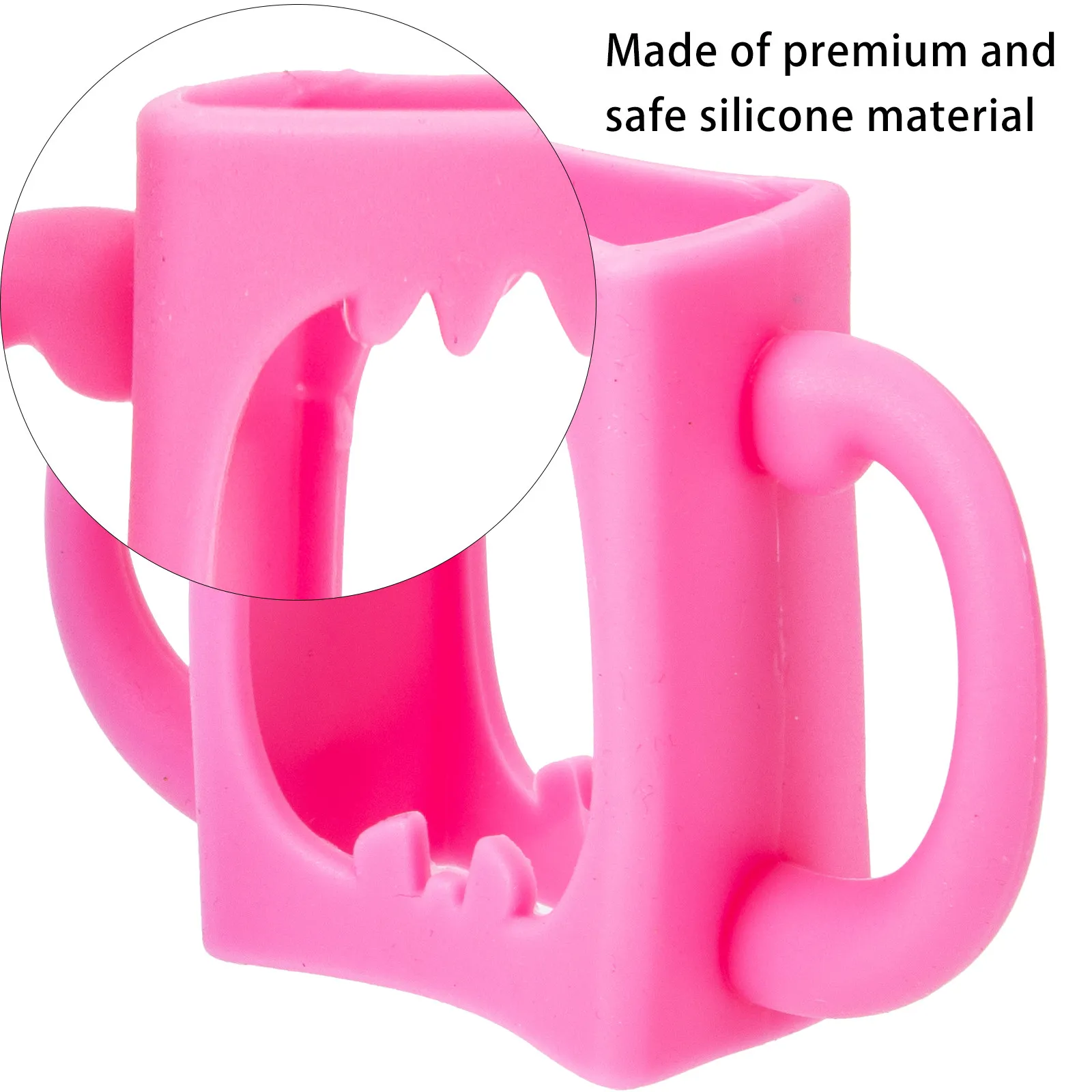 Набор из 4 термостойких нескользящих чехлов-рукавов для детских бутылочек с мультяшным тигром, с ручками для удобства переноски
Набор из 4 термостойких нескользящих чехлов-рукавов для детских бутылочек с мультяшным тигром, с ручками для удобства переноски