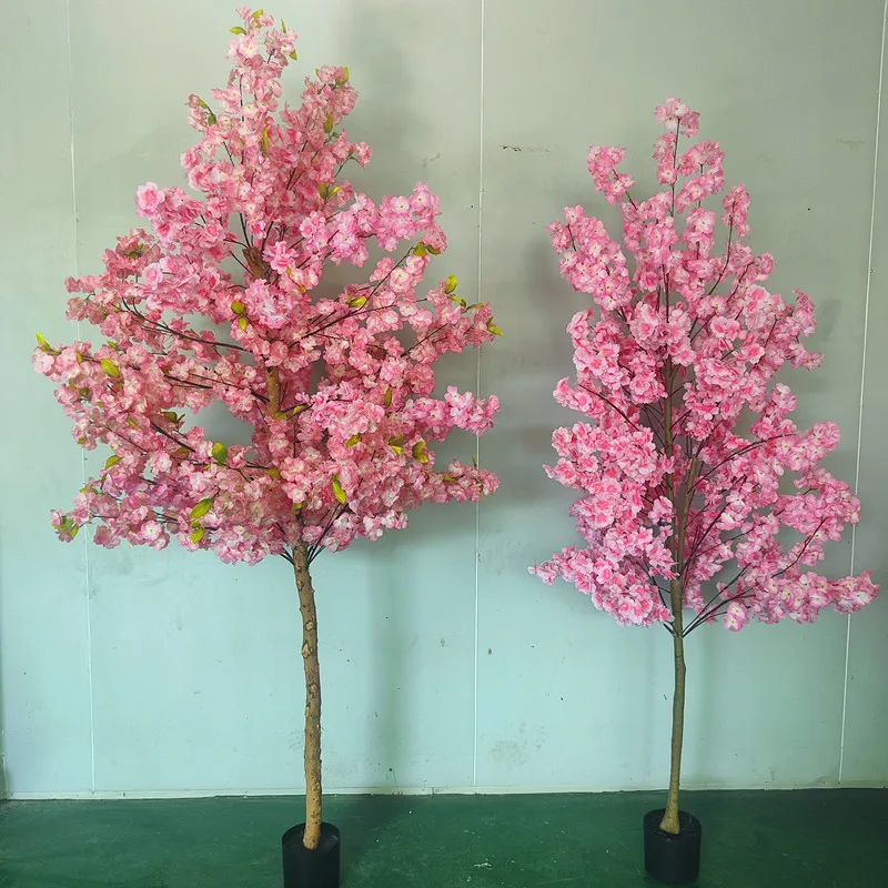 Pink artificial cherry blossom tree landscape decoration New Year's Day fake flower tree landscape window fake cherry blossom
Pink artificial cherry blossom tree landscape decoration New Year's Day fake flower tree landscape window fake cherry blossom